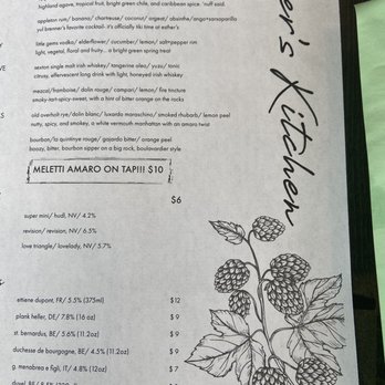 Esther's Kitchen - Menu - Italian Near Me - Las Vegas, Nevada