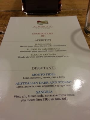 Menu photo 1 Al Mercato Taco Bar Milan, MI