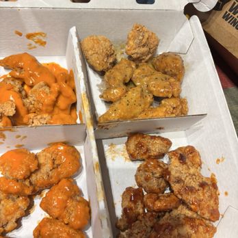Buffalo Wild Wings - BBQ wings with basically no sauce - Chicken Wings Near Me - Eastvale, California