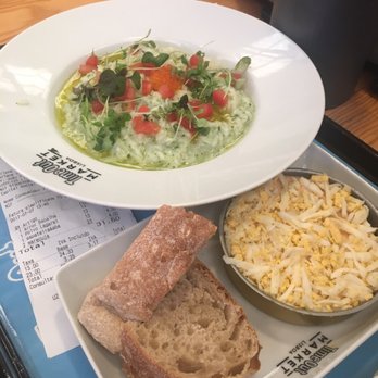 Time Out Market - codfish risotto and crab with guacamole (wouldn't order the crab again) - Public Markets Near Me - Lisbon, 11 Time Out Market - codfish risotto and crab with guacamole (wouldn't order the crab again) - Public Markets Near Me - Lisbon, 11