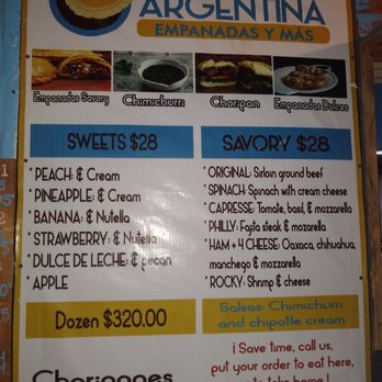 La Argentina - Menu - Mexican Near Me - Puerto Peñasco, SON