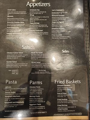 Menu photo 3 Leo's Bar & Grill Hillsborough, NH