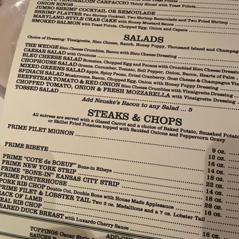 Bob's Steak & Chop House - Menu with a great selection of steak! - Steakhouses Near Me - Grapevine, Texas Bob's Steak & Chop House - Menu with a great selection of steak! - Steakhouses Near Me - Grapevine, Texas
