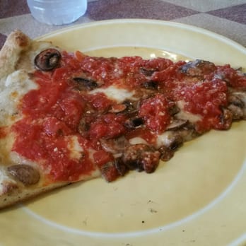 Picnic Pizza - Mushroom slice. Excellent - Pizza Near Me - Kingston, New York