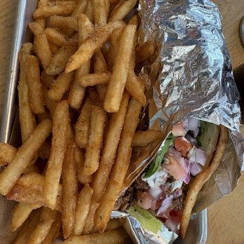 Spitz- Draper - OG Gyro Original Greek Thin Cut Fries - Mediterranean Near Me - Draper, Utah