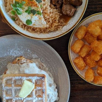 The Hideout Kitchen - #wafflesandwich and fried rice - New American Near Me - Lafayette, California The Hideout Kitchen - #wafflesandwich and fried rice - New American Near Me - Lafayette, California