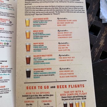 Kona Brewing - Beer flights if you're indecisive. Make sure to look at the full beer list - Pubs Near Me - Honolulu, Hawaii Kona Brewing - Beer flights if you're indecisive. Make sure to look at the full beer list - Pubs Near Me - Honolulu, Hawaii