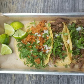 Taqueria La Ventana - Left to right : Pastor, carnitas, steak - Mexican Near Me - Dallas, Texas Taqueria La Ventana - Left to right : Pastor, carnitas, steak - Mexican Near Me - Dallas, Texas