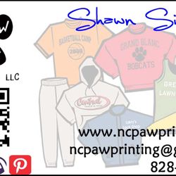 Paw Prints Screen Printing - Contact us for your next print project.