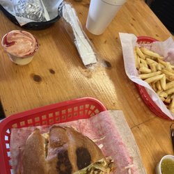 Taqueria Mi Pueblo - Stick to fries, corn, and chicken burrito