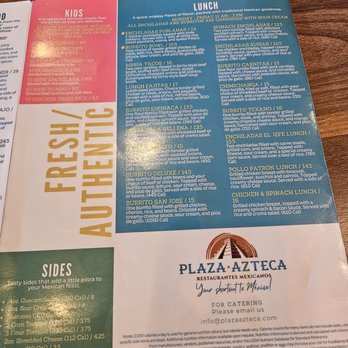 Plaza Azteca - Mexican Near Me - Evesham, New Jersey