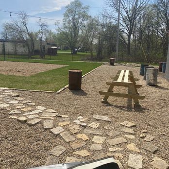 OB’s Cervezaria - Evolving patio area surrounding the sand court - Breweries Near Me - Chenoa, Illinois OB’s Cervezaria - Evolving patio area surrounding the sand court - Breweries Near Me - Chenoa, Illinois