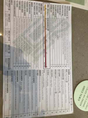 Menu photo 4 Grille 254 San Antonio, TX