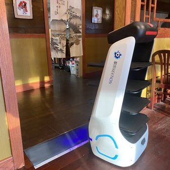 Nama Noodle Bar - a robot sitting on the floor - Ramen Near Me - Wayne, New Jersey Nama Noodle Bar - a robot sitting on the floor - Ramen Near Me - Wayne, New Jersey