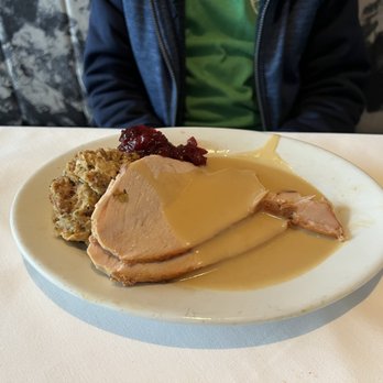 Ruth's Chris Steak House - Kids Thanksgiving turkey dinner - Steakhouses Near Me - Worcester, Massachusetts