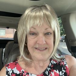 Me in my new wig.