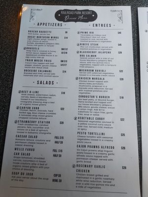 Menu photo 5 Jubilee Railroad Dunsmuir, CA Menu photo 5 Jubilee Railroad Dunsmuir, CA