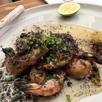 Abigail Street - GAMBAS AL AJILLO, wood grilled shrimp, $19 (7/2022) - Mediterranean Near Me - Cincinnati, Ohio Abigail Street - GAMBAS AL AJILLO, wood grilled shrimp, $19 (7/2022) - Mediterranean Near Me - Cincinnati, Ohio