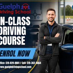 Guelph Driving School - Beginner Driver Education In-Class Course