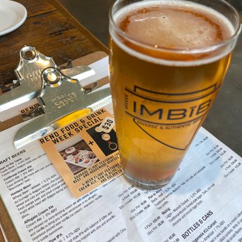 IMBĪB Custom Brews - Reno Food & Drink Week Special with Pan is Alive - Brewpubs Near Me - Sparks, Nevada