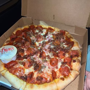 Dion's - meat lovers - BOMB - Pizza Near Me - Roswell, New Mexico Dion's - meat lovers - BOMB - Pizza Near Me - Roswell, New Mexico