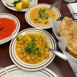 Halwa Poori Chana & Dal Fry