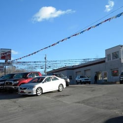 John D. Crafts Auto Sales - This is our dealership viewed from the street on a nice winter day.