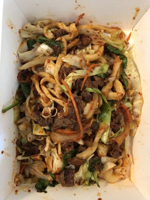 The Bulgogi + Dukuhbee Noodle by null