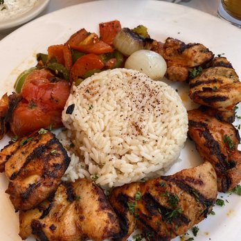 Cafe Santorini - CHICKEN KABOB - Italian Near Me - Pasadena, California