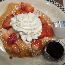 Pancake that comes with the Shasta Scramble Pancake that comes with the Shasta Scramble