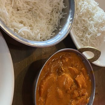 Masala Waves - The classic Butter Chicken (Comes with White Rice) - all time favorite from their menu - Indian Near Me - Huntington Beach, California Masala Waves - The classic Butter Chicken (Comes with White Rice) - all time favorite from their menu - Indian Near Me - Huntington Beach, California