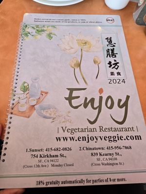 Enjoy Vegetarian Restaurant by null