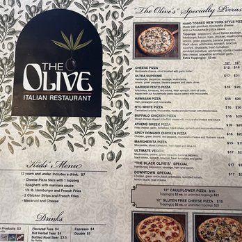 The Black Olive - Menu 04/2023 - Italian Near Me - Johnson City, Tennessee The Black Olive - Menu 04/2023 - Italian Near Me - Johnson City, Tennessee