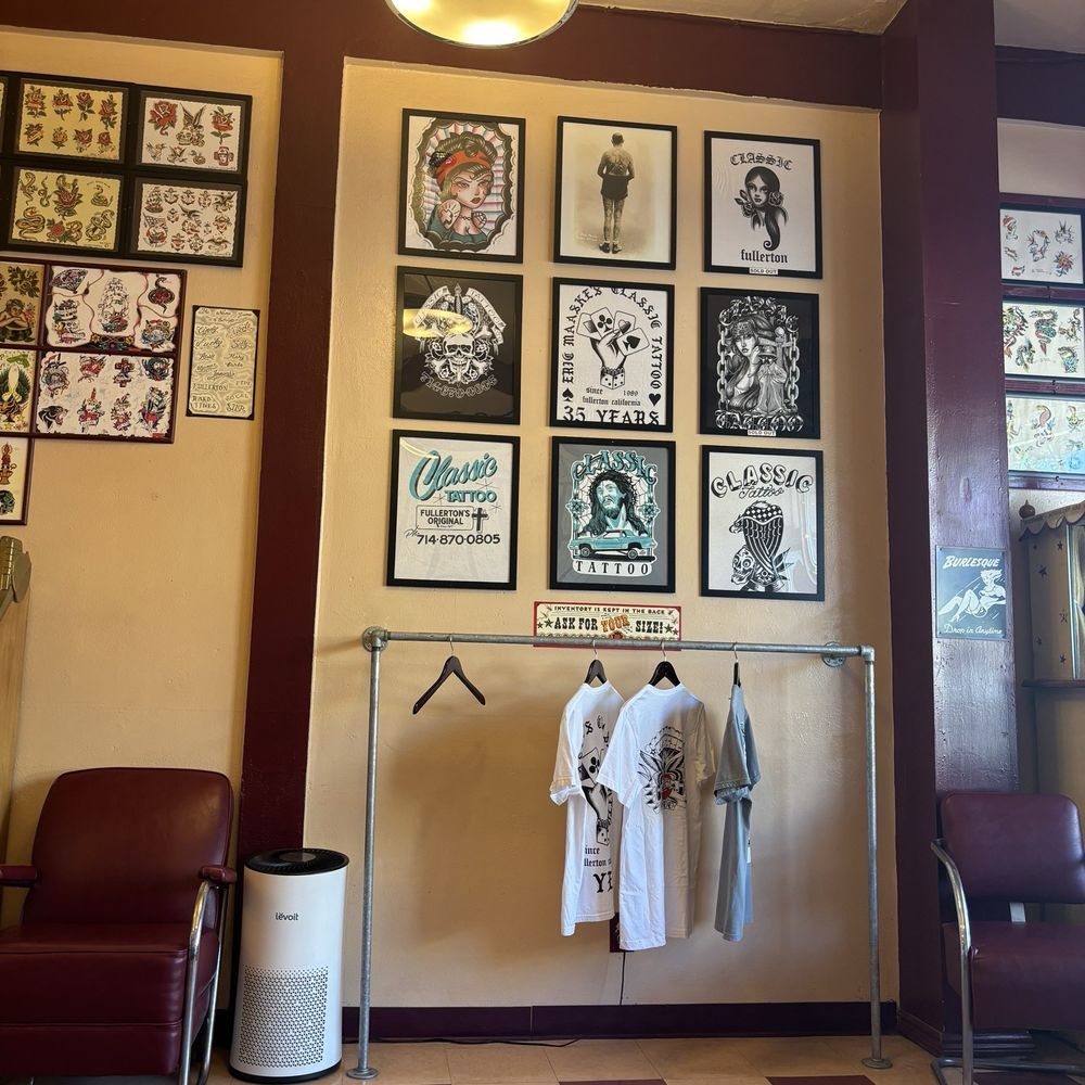 Classic Tattoo - Tattoo Near Me - Fullerton, California