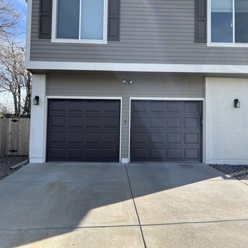 Garage Care Solutions - Brand New Double doors - Garage Door Services Near Me
