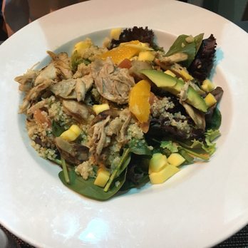 Corridor 44 - Citrus Chicken Quinoa Salad - Champagne Bars Near Me - Denver, Colorado