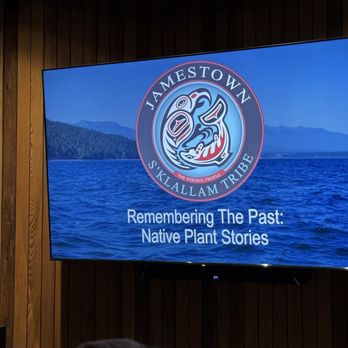 Jamestown S'Klallam Tribe Library - Wonderful informative films on a loop - Cultural Center Near Me - Sequim, Washington