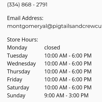 Pigtails & Crewcuts - Kids Hair Salons Near Me - Montgomery, Alabama Pigtails & Crewcuts - Kids Hair Salons Near Me - Montgomery, Alabama