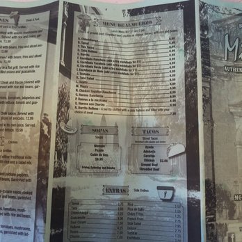 Mi Casa - Menu - Mexican Near Me - Mountain Home, Idaho