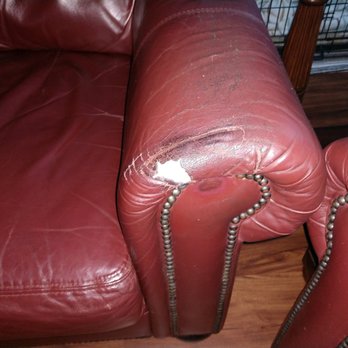 Vazquez Upholstery - Before picture of the very worn area on the arm - Furniture Reupholstery Near Me - Santa Ana, California Vazquez Upholstery - Before picture of the very worn area on the arm - Furniture Reupholstery Near Me - Santa Ana, California