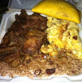 The Hummingbird Restaurant - Brown stew chicken, rice and beans, beef patty, mac and cheese. - Caribbean Near Me - Trenton, New Jersey The Hummingbird Restaurant - Brown stew chicken, rice and beans, beef patty, mac and cheese. - Caribbean Near Me - Trenton, New Jersey