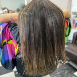Partial highlights and color all over