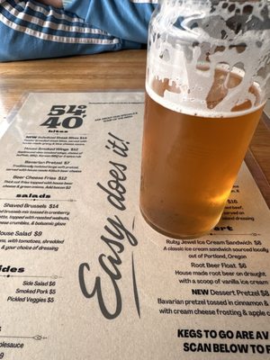 54°40′ BEER by null