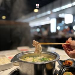Boiling World - Pork sliced in tonkatsu broth!