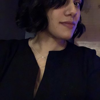 Timeless Hair and Makeup Studio - Cut into a bob with a soft bang and styled with wavy curls! Not the best picture! But I feel amazing - Hair Salons Near Me - Philadelphia, Pennsylvania Timeless Hair and Makeup Studio - Cut into a bob with a soft bang and styled with wavy curls! Not the best picture! But I feel amazing - Hair Salons Near Me - Philadelphia, Pennsylvania