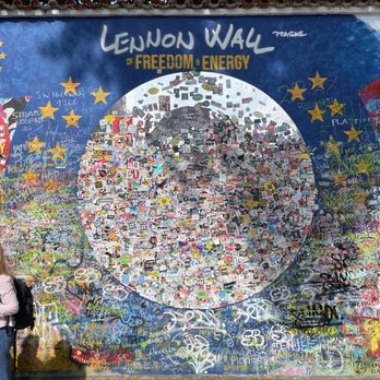 John Lennon Wall - Public Art Near Me - Prague, Puerto Rico John Lennon Wall - Public Art Near Me - Prague, Puerto Rico