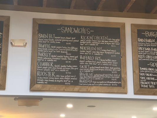 Menu photo 6 Blue Barn Novato, CA