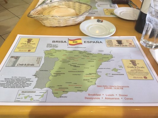 Menu photo 4 Brisa de España Doral, FL Menu photo 4 Brisa de España Doral, FL