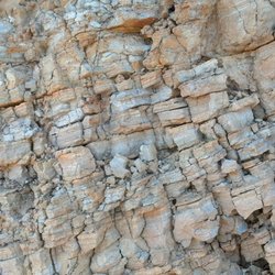 Hillside Inspections - Interbedded Sandstone and Siltstone Bedrock.  This is a very common bedrock type within the Santa Monica Mountains.