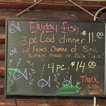 Buckhorn Saloon - Fish Friday Special - Pizza Near Me - Lake, Michigan Buckhorn Saloon - Fish Friday Special - Pizza Near Me - Lake, Michigan